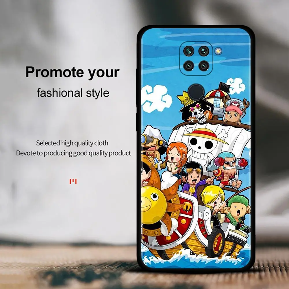 Чехол для телефона с логотипом Luffy Xiaomi Redmi Note 9S 9 10 8 11 Pro 9T 8T 7 чехол redmi k40 9A 9C