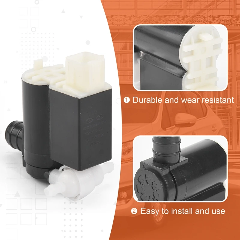 Насос для мойки лобового стекла 98510-2V100 Hyundai Santa Fe 2013-2016 Veloster насос жидкости