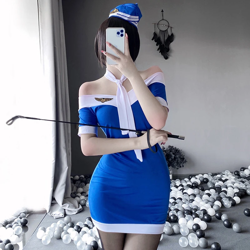 Сексуальная униформа стюардессы эротический секретарь сексуальное рабство