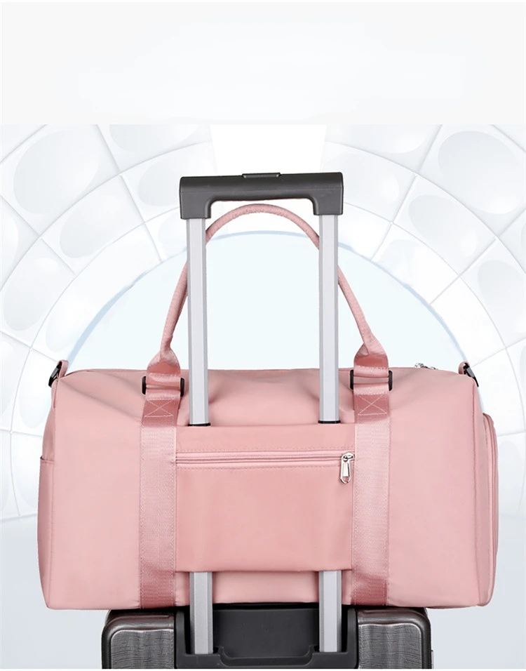 Women Travel Duffel Bag Men Portable Sport Storage Pack Swim Dry Wet Separation Tote Gym Yoga Pouch Large Shoulder Luggage Bag