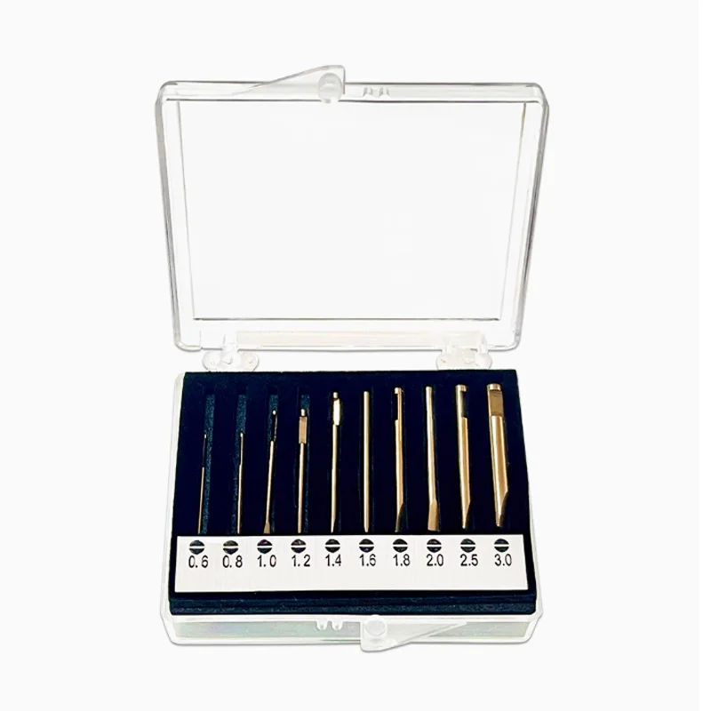 Kwong Yuen Прямые плоские лезвия отвертки из латунного сплава Борг универсальный