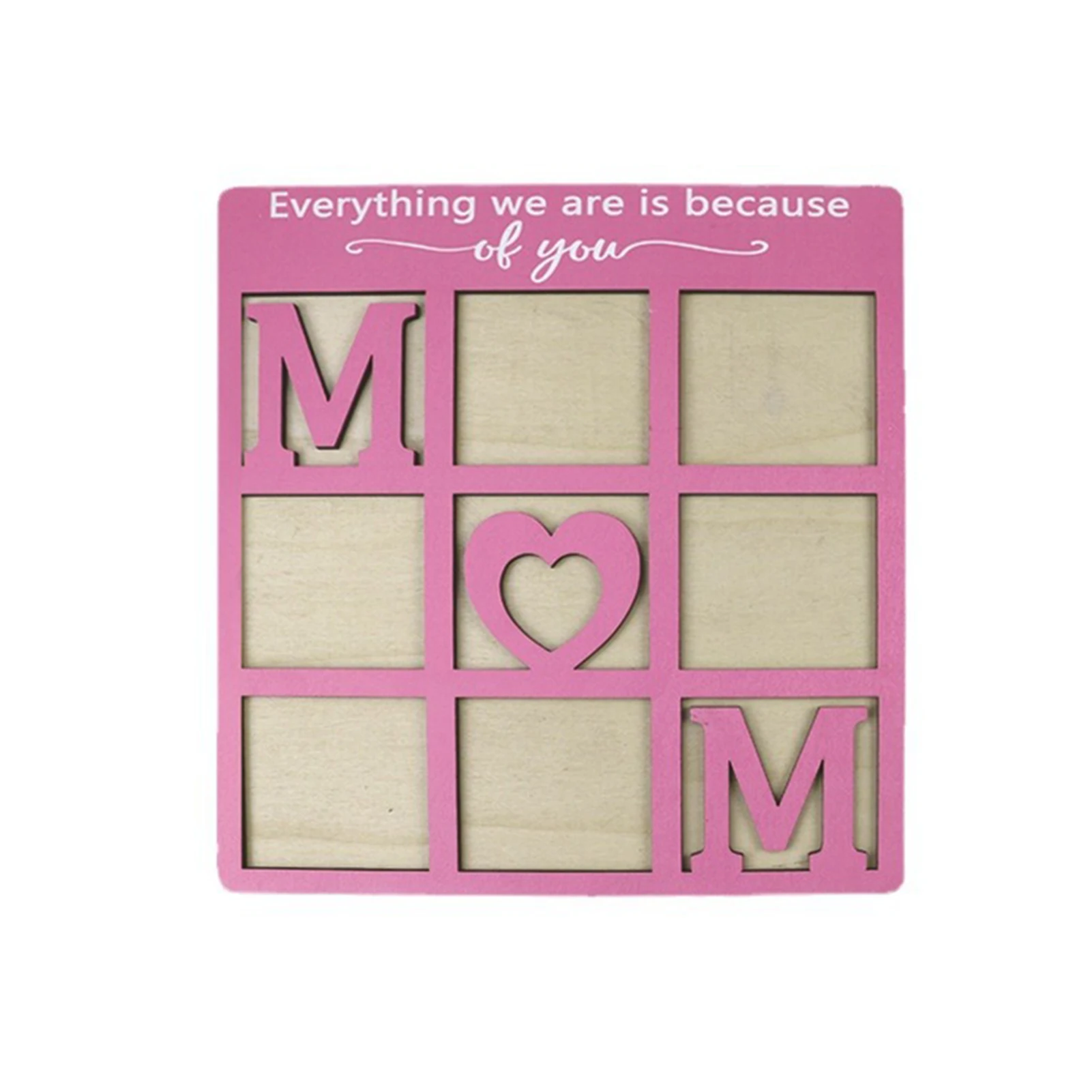 Большая Настольная фоторамка с 6 отверстиями