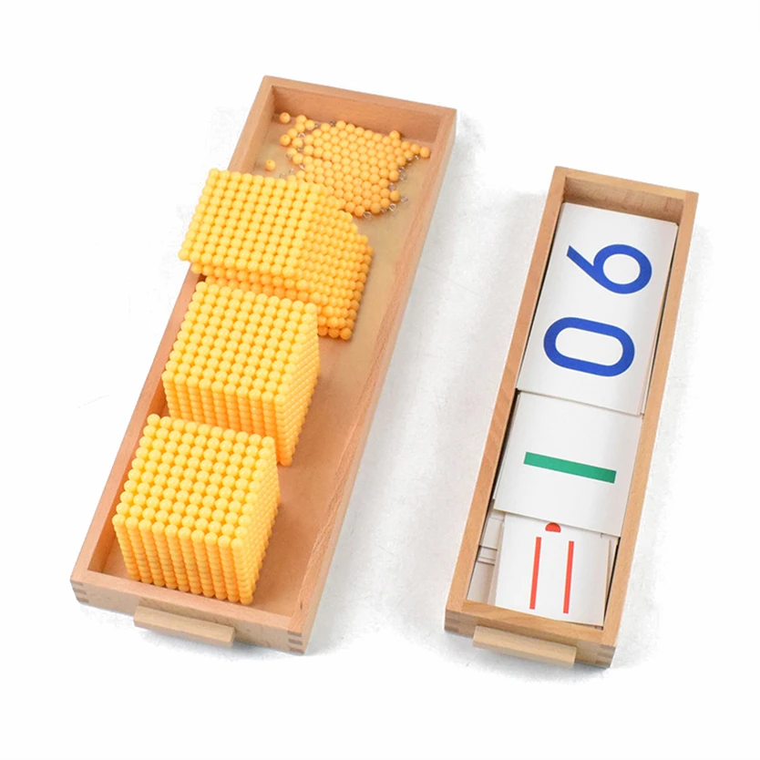 

Montessori Puzzle Decimal Arithmetic Toys Wooden Tray With Cards Toys For 3 Year Olds Teaching Aid Children Gift D44Y