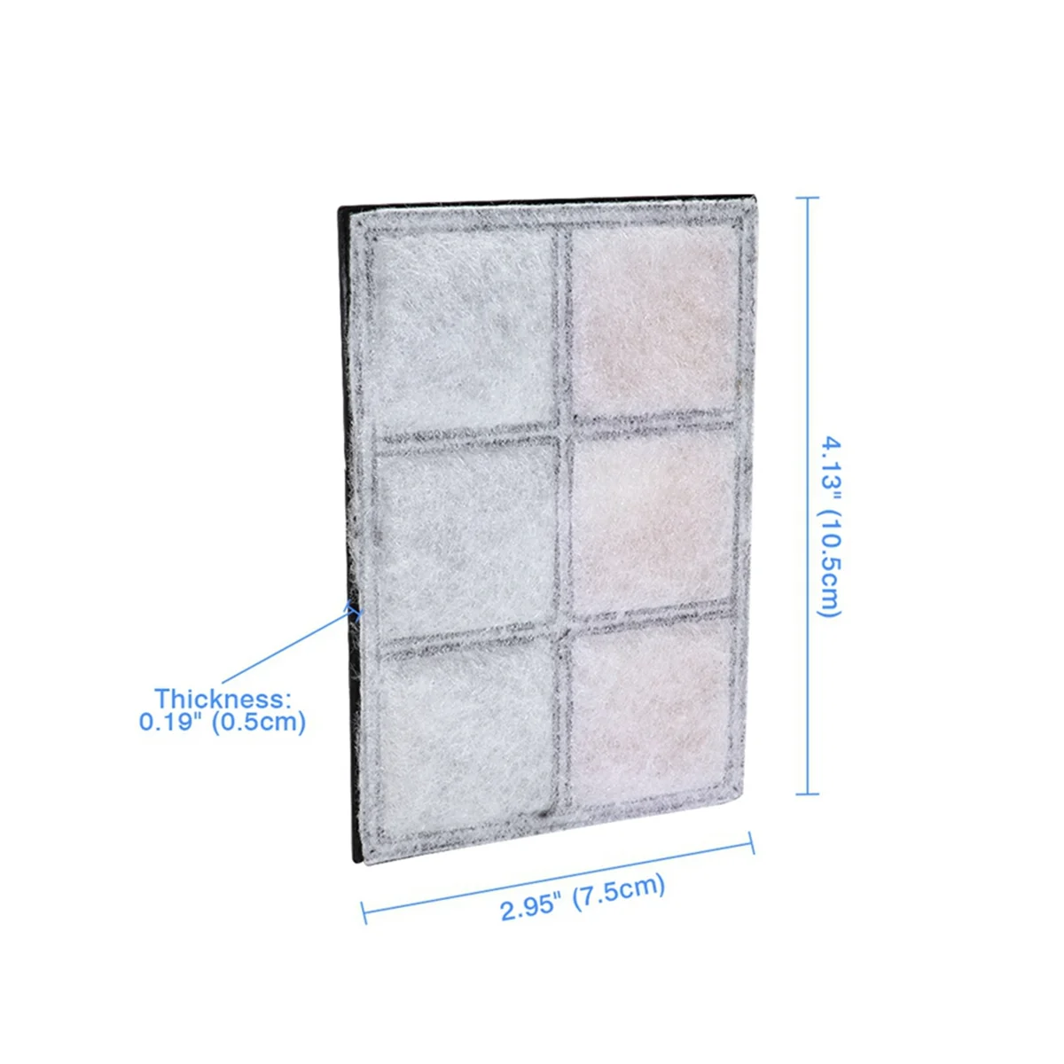 

12PCS Water Fountain Replacement for Pets Water Drinking Fountain Dispenser