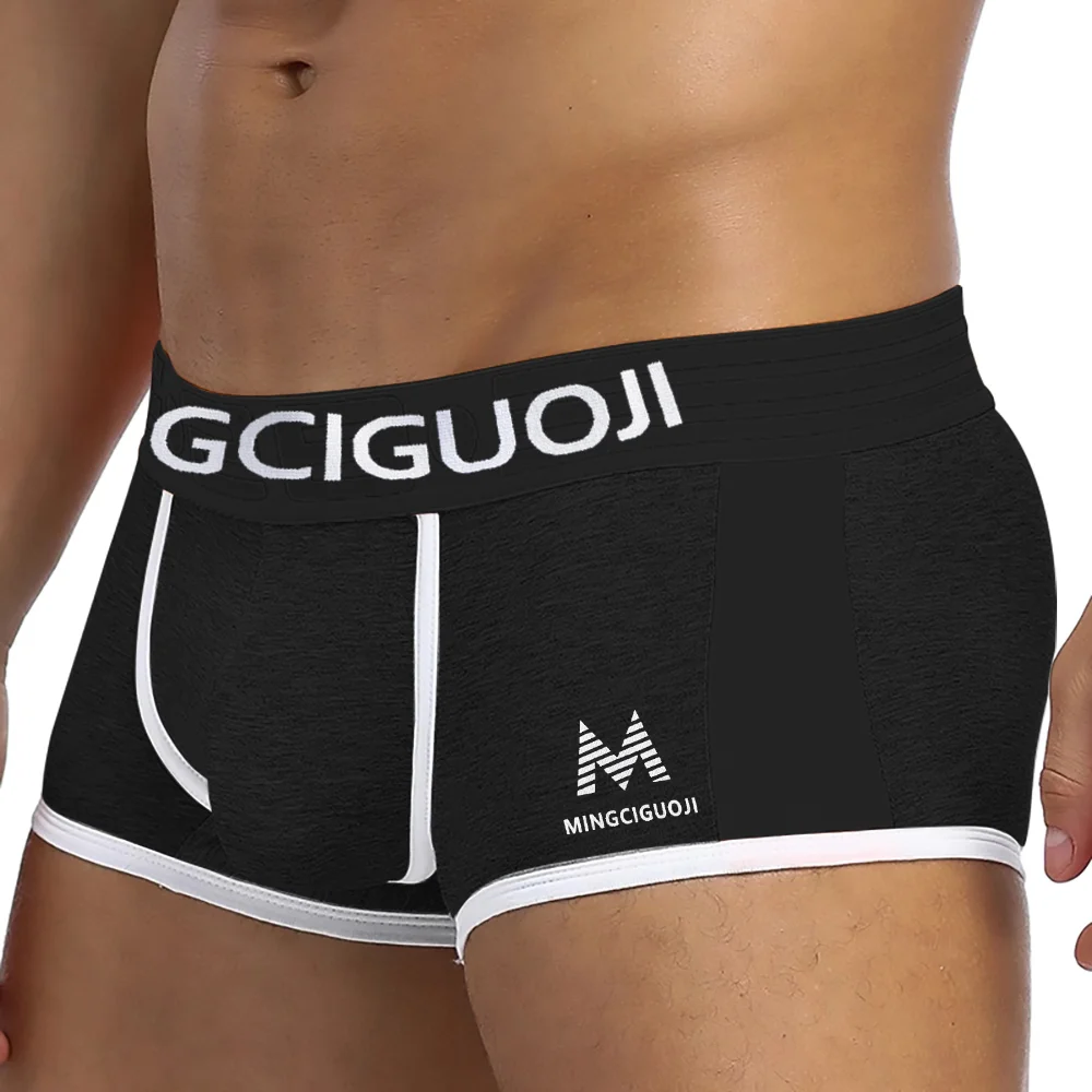 ZRZB Underwear Boxer Men Boxershorts Men Underpants man Homme Men's Panties Cotton Sexy Lot Soft Calecon Large Size Lot Soft