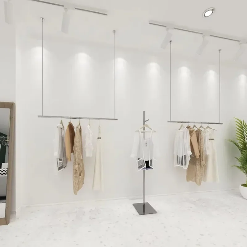 Потолочные Подвесные вешалки из ткани длинные удлиненные Элегантные