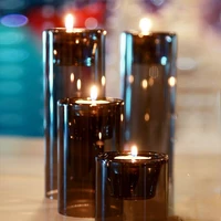 elegant simple modern crystal for a candle moroccan wedding candels holder nordic tealight porta bougies candl vases tabl