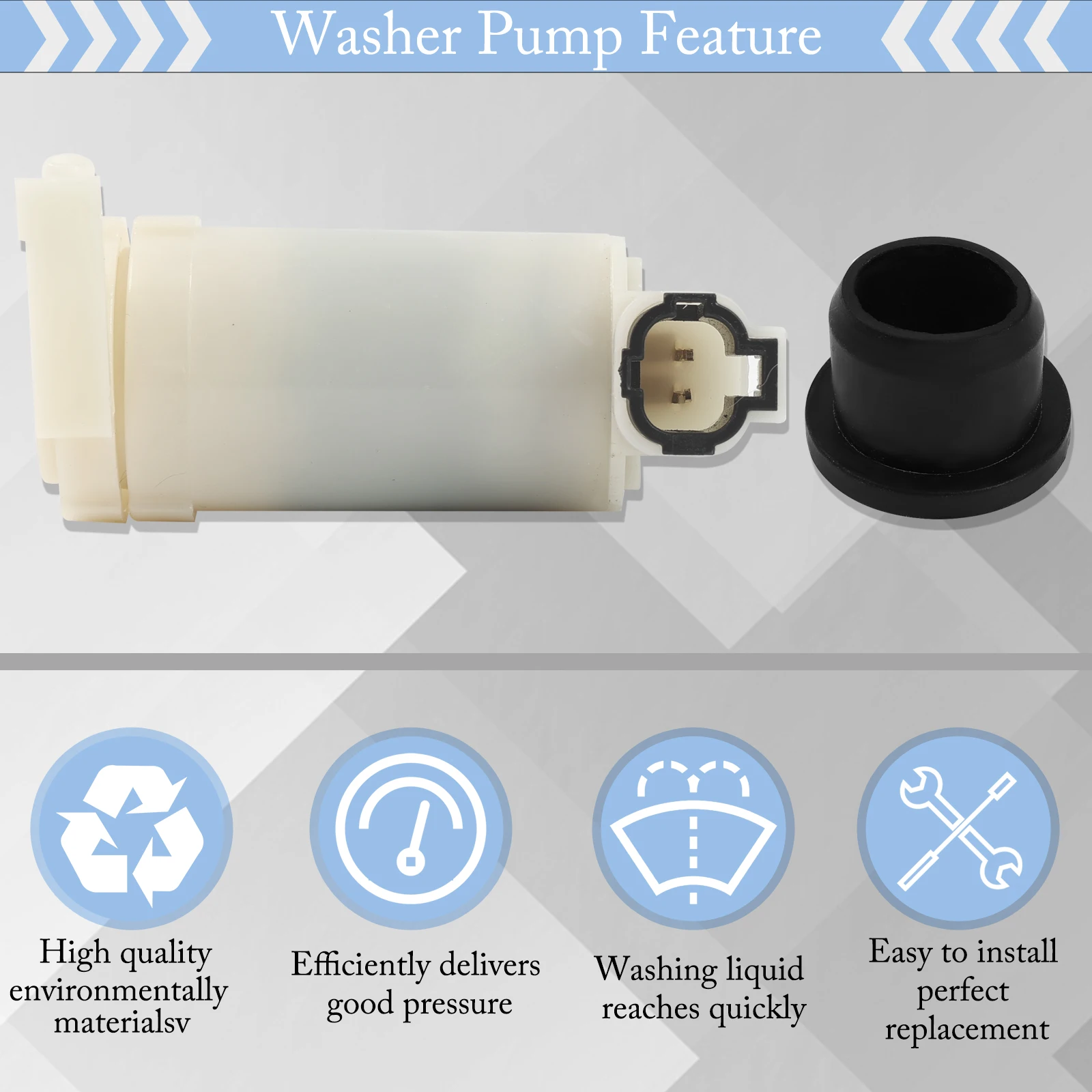 Насос омывателя лобового стекла переднего и заднего для Nissan Altima Frontier Sentra Infiniti FX35