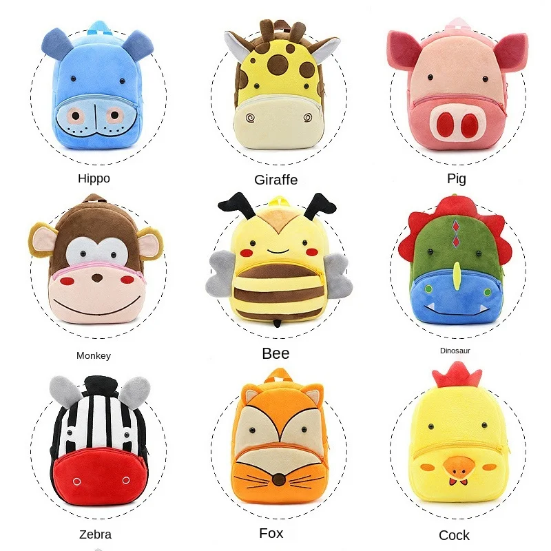 Toddler Backpack Children Bag Cute Backpack Animal Kindergarten Backpack Girl Backpack Princess Backpack Boy School Bag Backpack