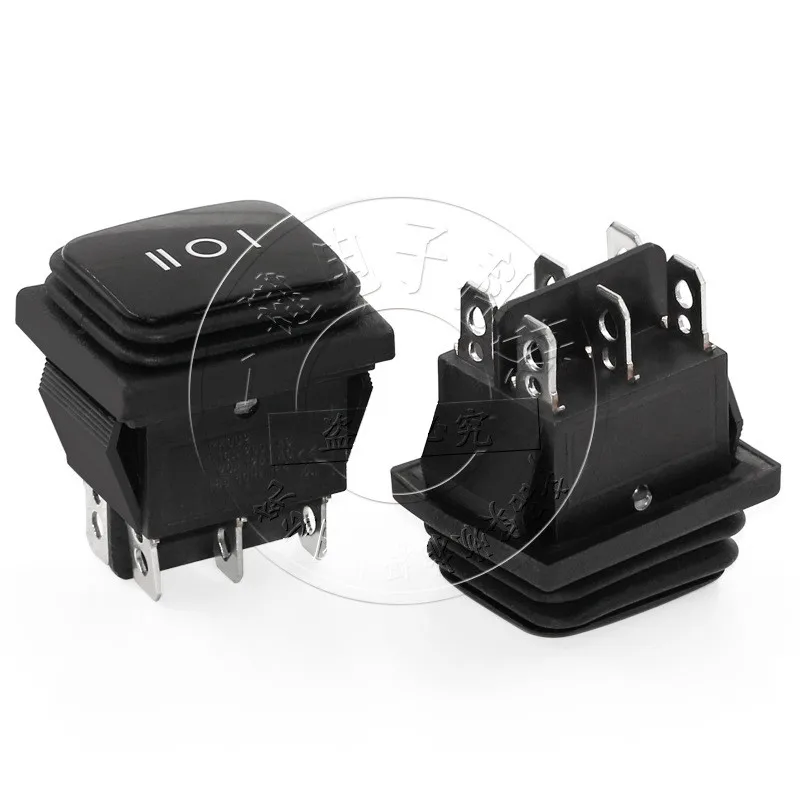 KCD4-203-FS водонепроницаемый переключатель типа корабля (6P3T) 6-контактный