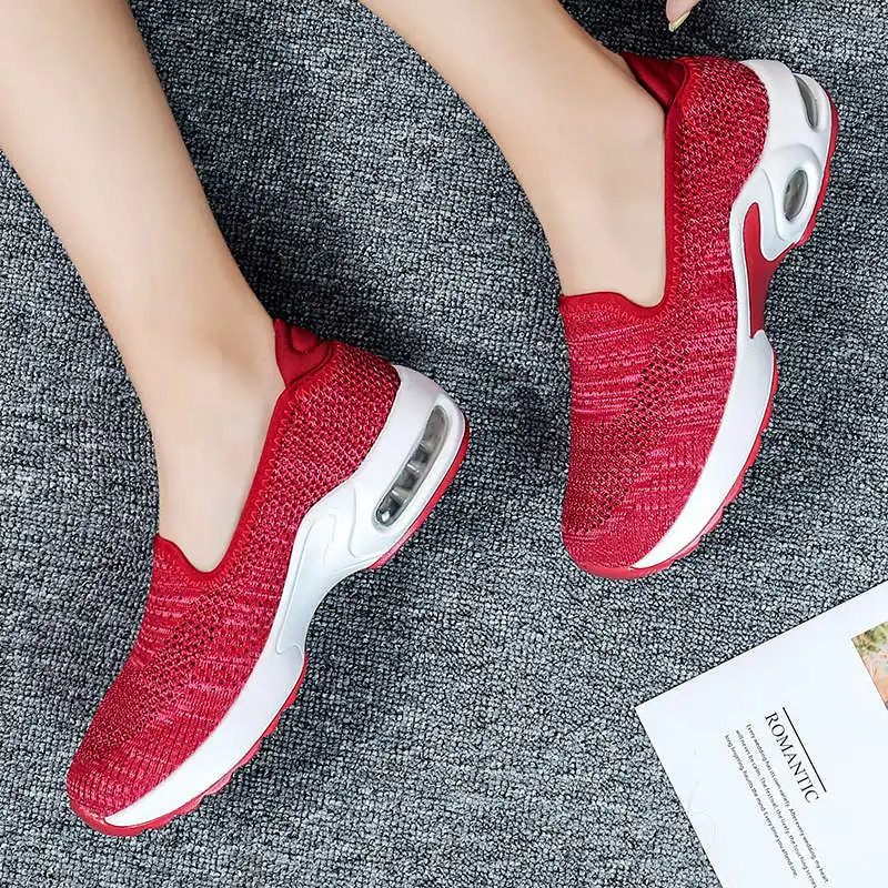 

Sport Shoes Sapatillas Running Girl Shous Sports Shoes For Women Most Popular Style Sneakers Sport Woman Slip On Tennis Green