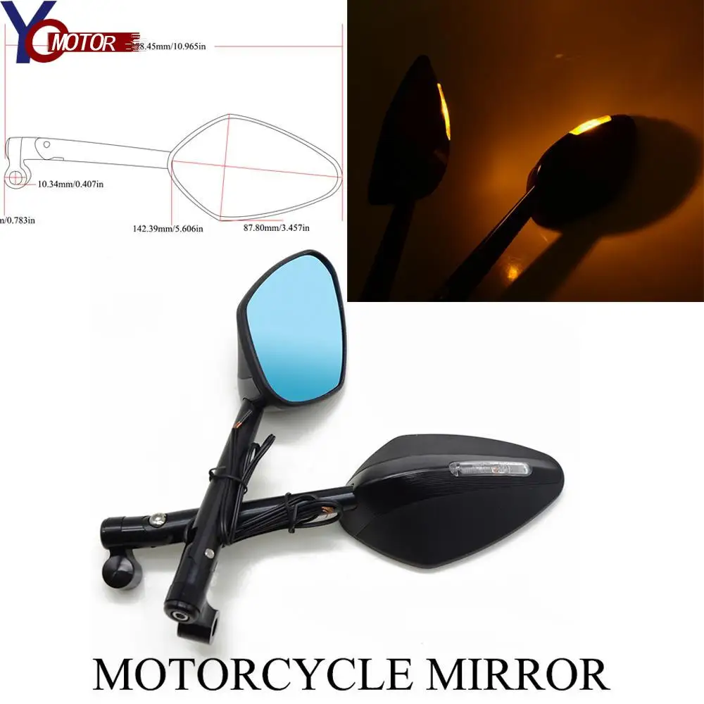 

For HONDA CB500X X-ADV 750 CB400X CRF230F CRF230L Universal Motorcycle Accessories Mirror Motocross Side Rearview Mirrors Parts