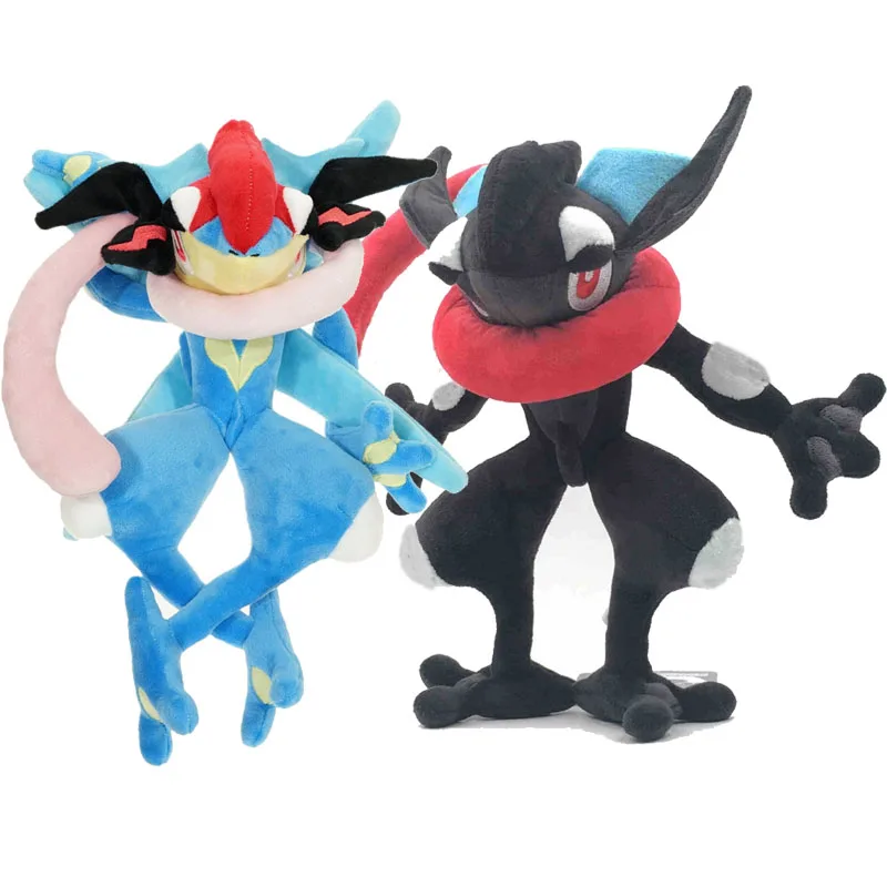 Pokemon Gehen Anime Tasche Monster Mega Evolution Greninja Plüsch Spielzeug Puppen Plüsch Spielzeug Weihnachten Geschenke für Kinder
