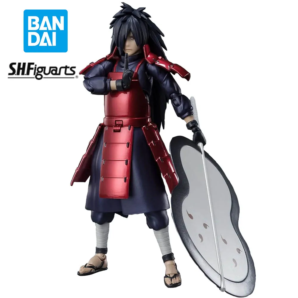 

Original Bandai Shfiguarts Naruto Shippuuden Uchiha Madara Excluslve Edition SHF Action Figure Anime Model Collectible Toys