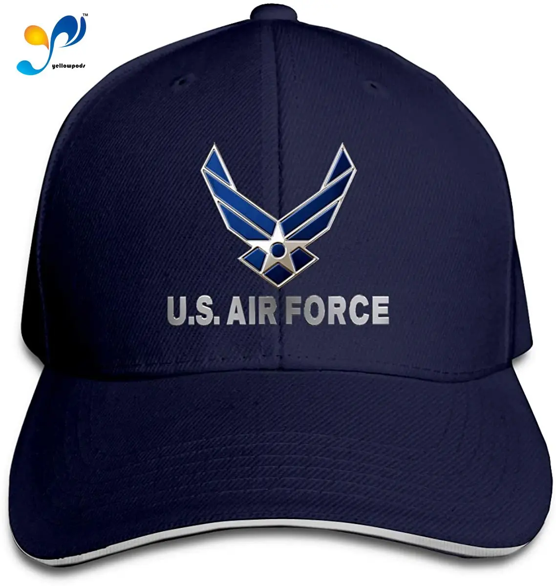 

US Air Force Men Cotton Classic Baseball Cap Adjustable Size