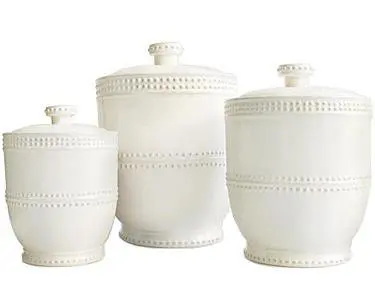 

BIANCA BEAD 3 PC CANISTER SET 94oz., 64oz., 26oz.