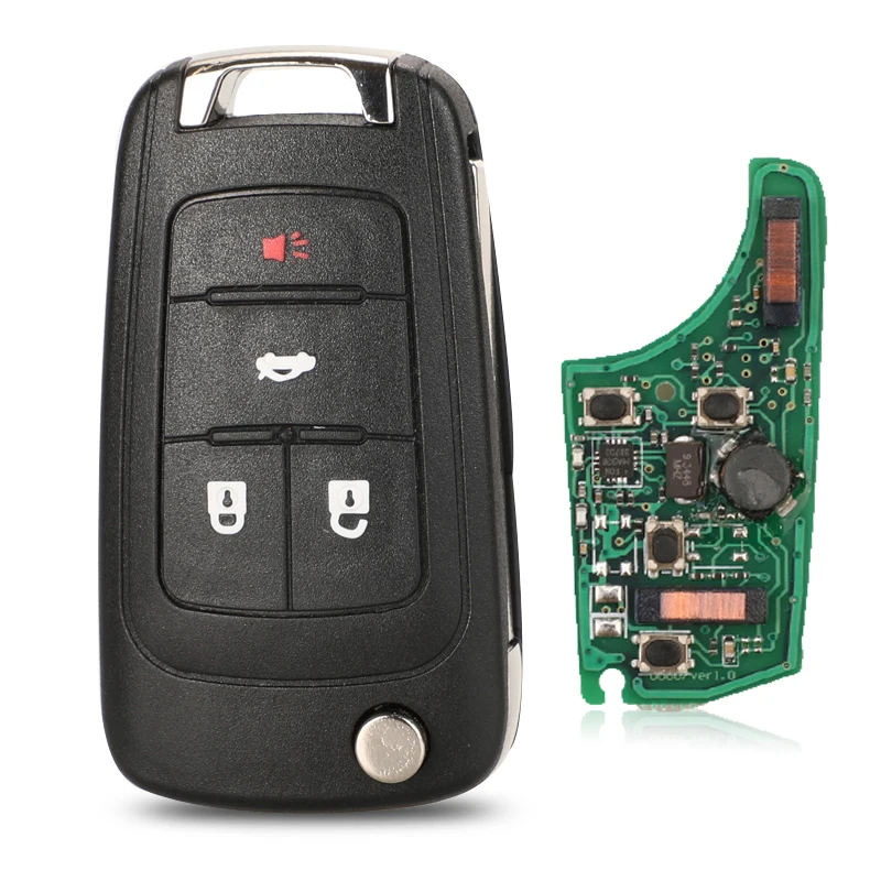 Jingyuqin 315/433 МГц ID46 KeylessGo Smart Remote Key для Chevrolet Cruze Aveo Orlando Trax Lacrosse Encore Regal Verano 2/3/4/5B