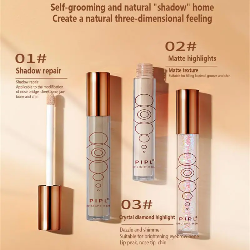 

Liquid High-gloss Repair Cement Rod Nose Shadow Modification Contour Brightening Facial Liquid Repair Fluid Makeup Cosmetic