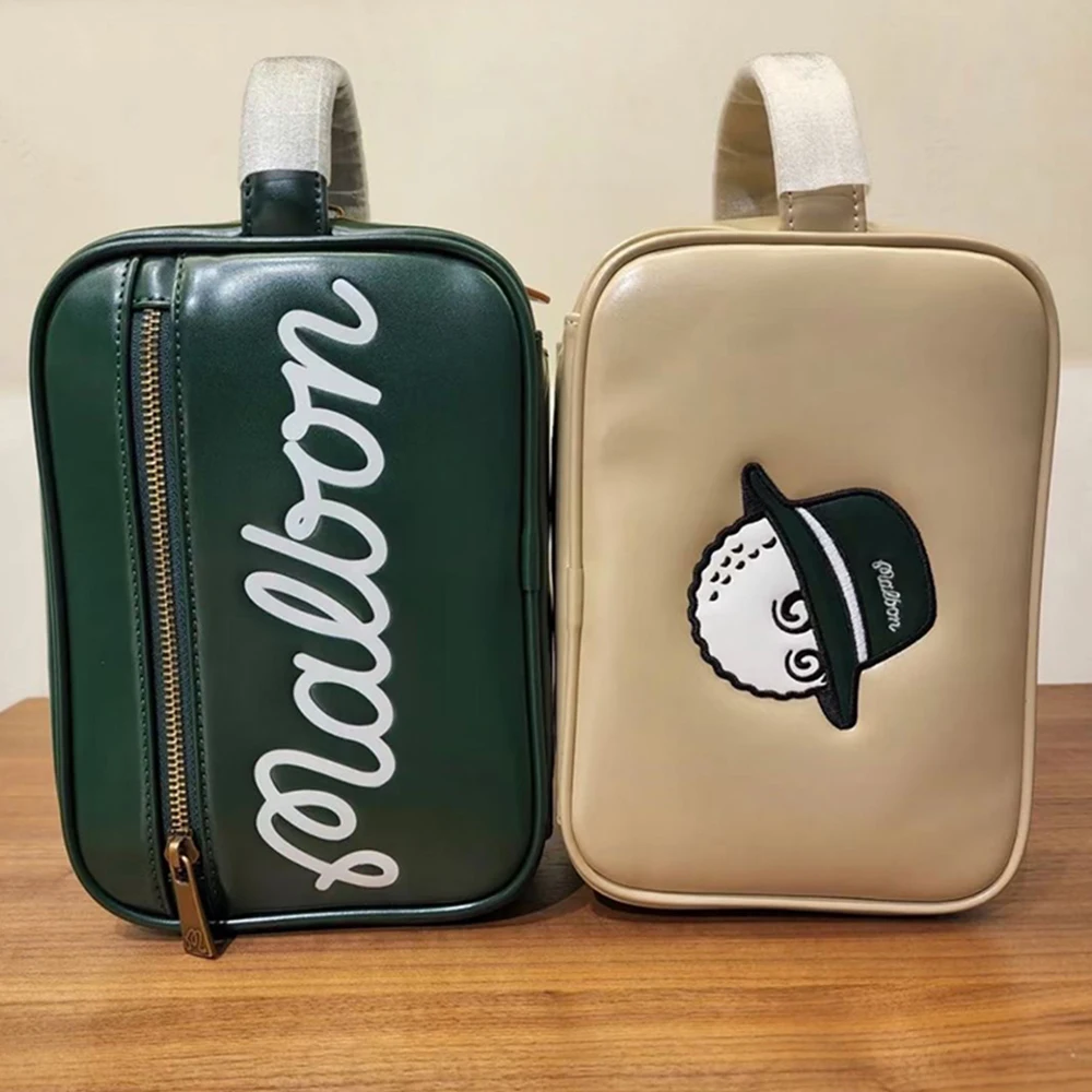 Golf Ball Handbag Female Waterproof Dual-layer Hand-grabbing Portable Debris Packaging Gym Bag Women's New Goods Accessorie Club