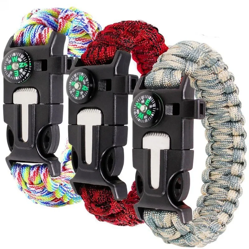 Многофункциональный браслет для выживания на открытом воздухе