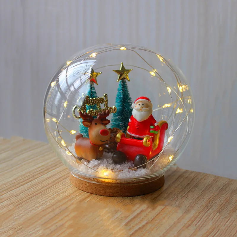 

Стеклянный купол ручной работы маленького размера, 2 шт., украшение для дома, пробковое основание, прозрачная крышка, подарок для друзей, сва...