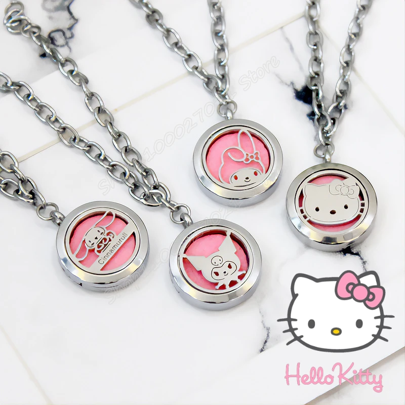 Ожерелье для духов Hello Kitty браслет ароматерапии креативный мультяшный Sanrio Kuromi