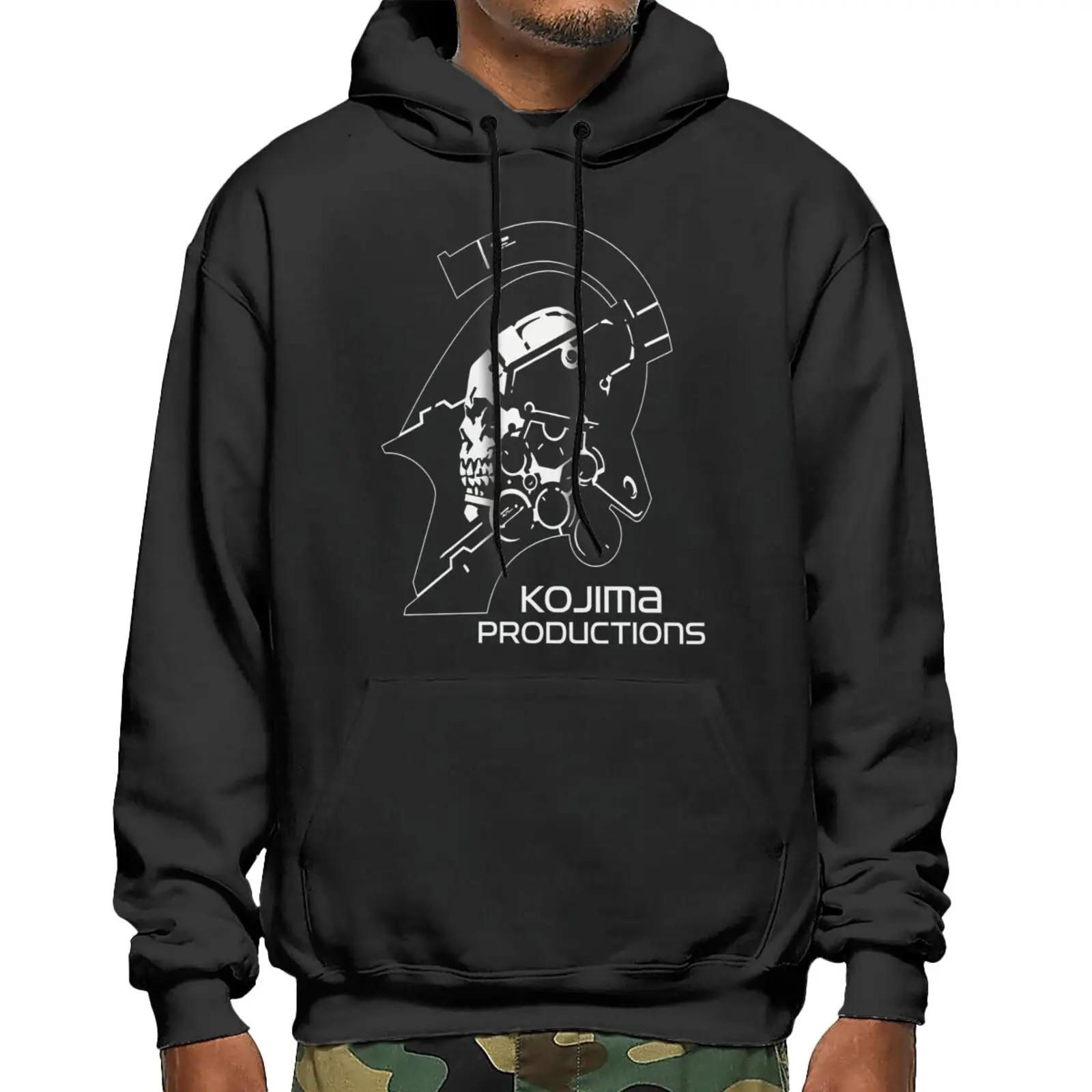 

Kojima Production Kojima Ludens Death Sweatshirts Hoodies Male Clothes Anime Things Men Sets Women's Jacket Hoodie With Zipper