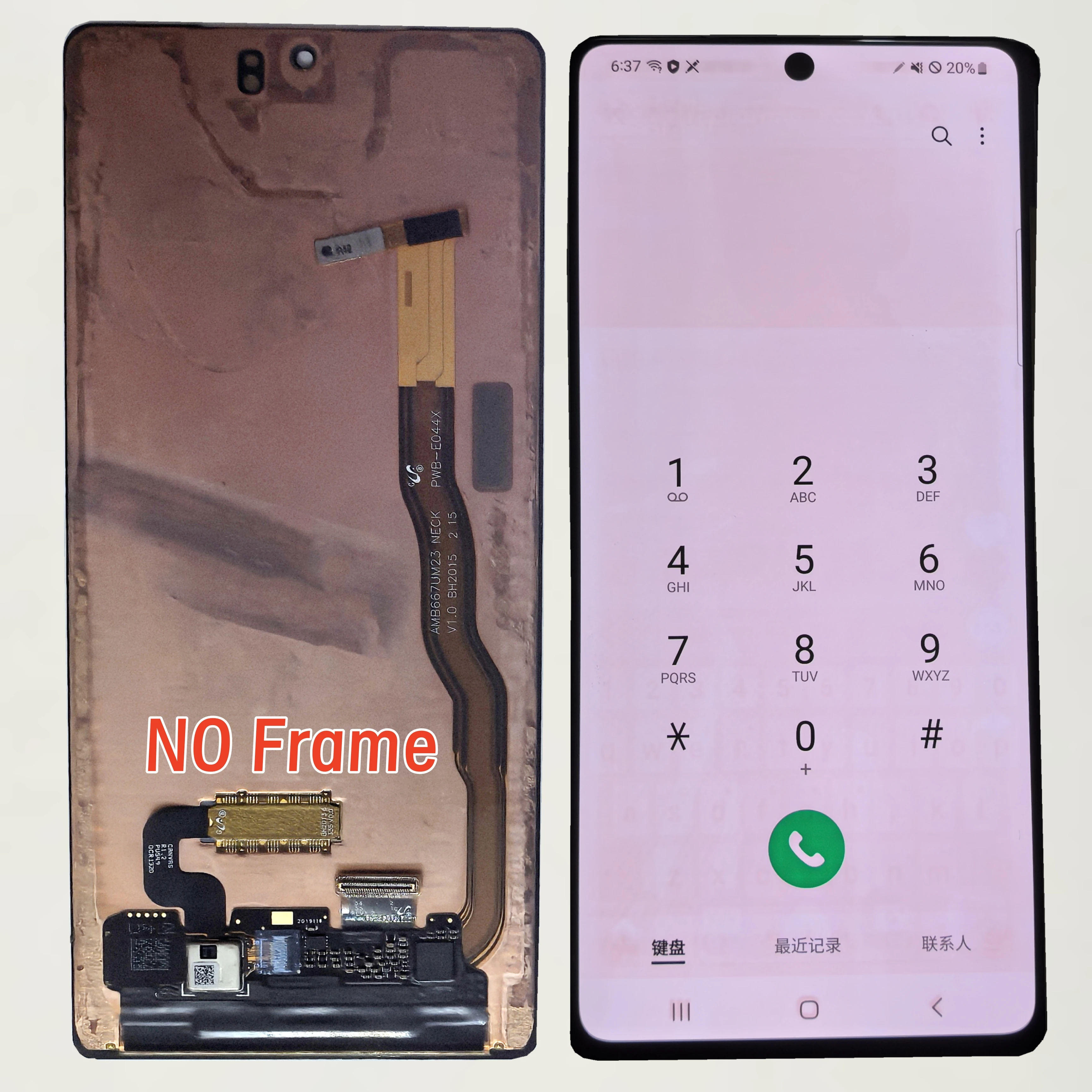 Фото 6,7-дюймовый AMOLED-экран 120 Гц для Samsung Galaxy Note 20 N980 N980B N980F N981B N981F/DS, ЖК-дисплей, сенсорный экран, дигитайзер в сборе №2