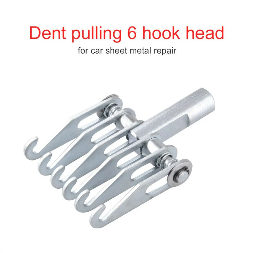 Car Puller Claw Hook 5.9’’ Steel For Car Sheet Metal Repair Dent Auto Car Body 6 Finger Dent Repair Puller Claw Hook