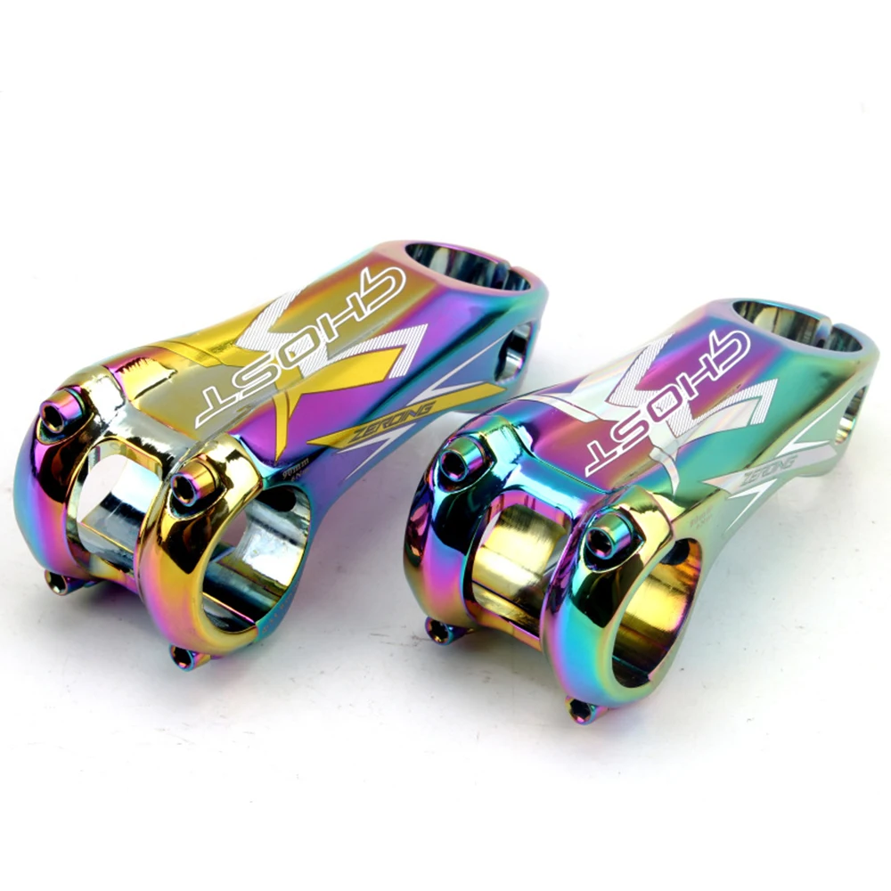 Черный золотой шоссейный велосипед 80/90/100 мм CNC ведущий стержень шток руля горного