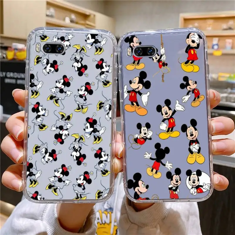 

Mickey And Minnie Phone Case For Huawei Mate P10 P20 P30 P40 P50 Smart Z Honor 50 60 70 Pro Lite Transparent Case