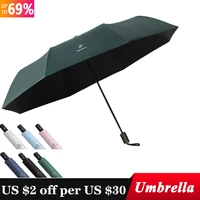 8 ribs umbrella fully automatic reflective umbrella reverse folding multifunctional sunshade rain umbrella car travel outdoor