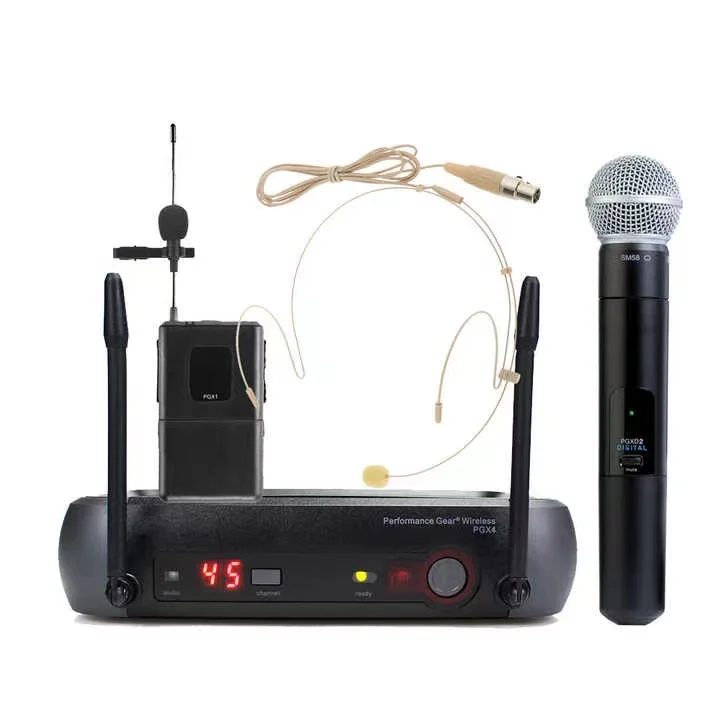 Фото PGX4 BETA58 UHF Беспроводной микрофон Кардиоидный портативный вокальный сценический студийный микрофон PGX24 BETA58A №2