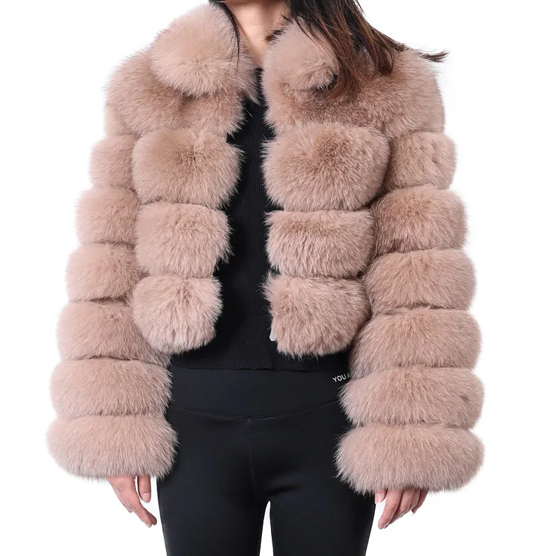 Maomaokong 2022 super hot winter women's fur coat real fox fur jacket natural racoon Female clothing vest