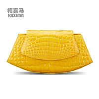dongou 2022 new fashion highlights female bag crocodile female bag single shoulder bag women bag crocodile leather