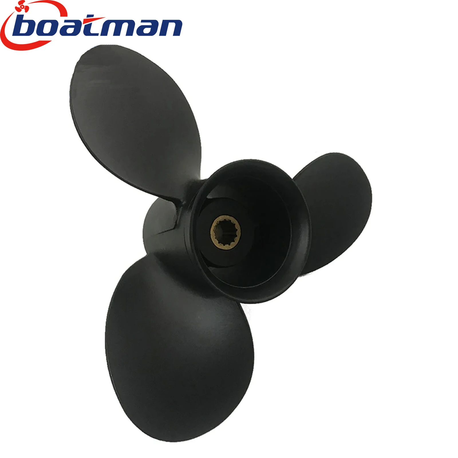BoatMan Алюминиевый винт для подвесного мотора 10 1/4x14 evinгруб &amp Johnson 15HP-35HP зубьев