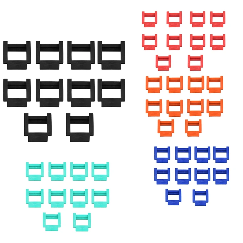 

10 шт. PCIE фиксатор Райзера, Вертикальное Крепление шкафчика 1X 16X PCIE, удлинитель кабеля для майнинга ETH BTC