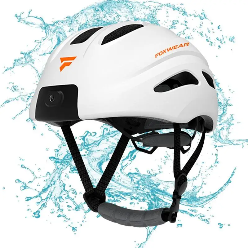 

Велосипедные шлемы для мужчин, велосипедные шлемы, дышащие мотоциклетные шлемы с камерой, передние и задние фары для городского велосипеда, скутера