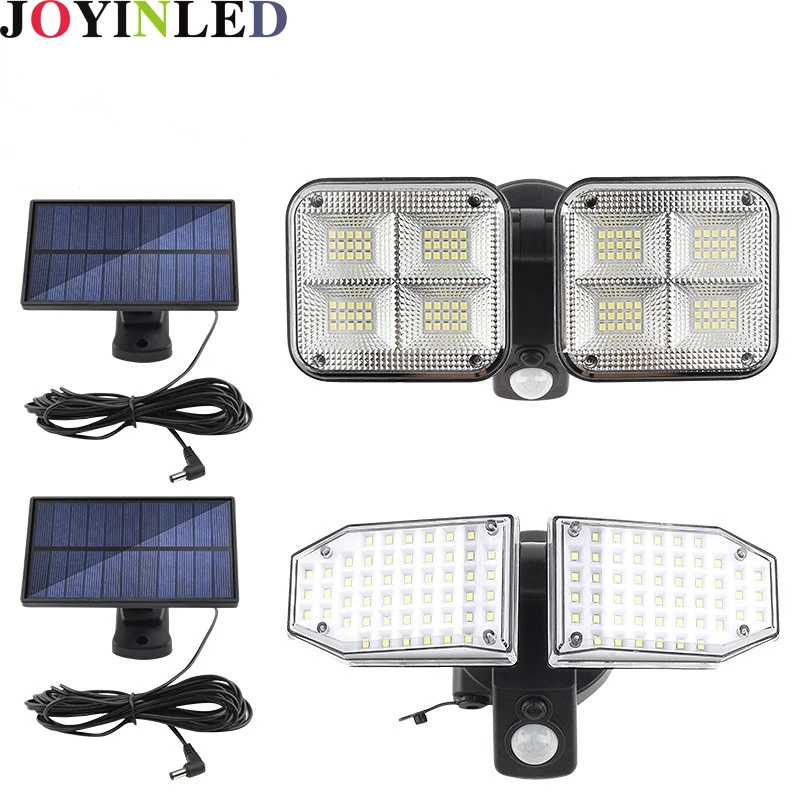 

Solar Lamp Ourdoor Waterproof Human Body Sensor Garden Light LED Split Wall Light Outdoor Waterproof Home Garage Lighting