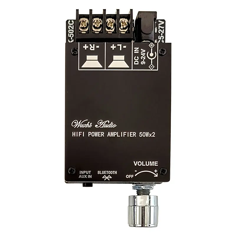 ZK-502C HIFI стерео Bluetooth 5 0 TPA3116 плата цифрового усилителя мощности TPA3116D2 50WX2 усилитель