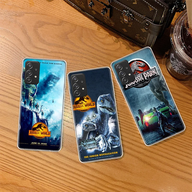 

New World Jurassic Park Phone Case For Galaxy A14 A71 A51 A41 A31 A21S A11 A01 A70 A50 A40 A30 A20E A10 Samsung A9 A8 A7 A6 A80