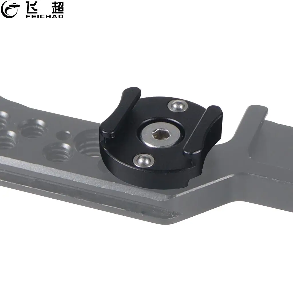 Металлический адаптер крепления холодного башмака FEICHAO с винтовым отверстием 1/4 дюйма для DSLR-камеры