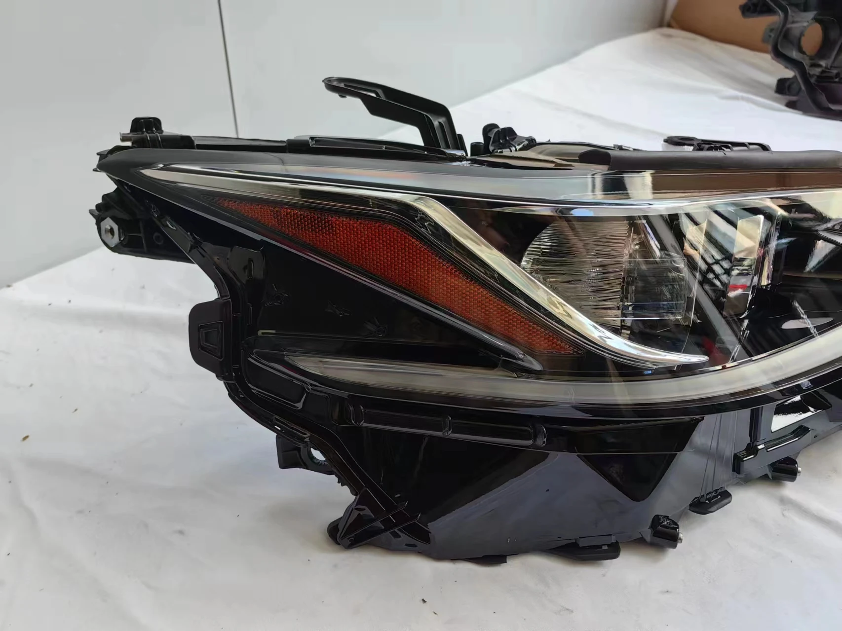 Конфигурация низкого уровня светодиодная фара США передний фонарь в сборе для