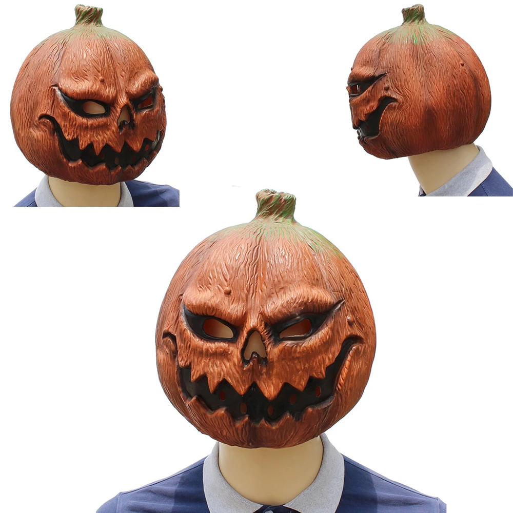 

Маска тыквы из латекса