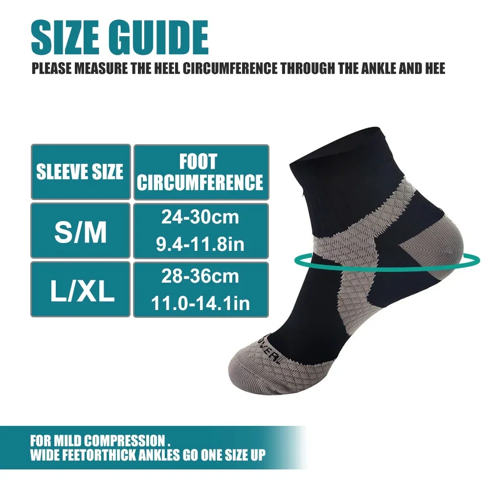 1 пара компрессионные носки для мужчин и женщин 15-20 мм рт. Ст.