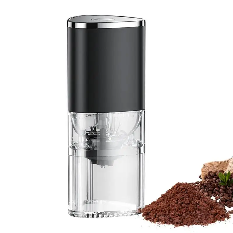 

Coffee Bean Grinder 304 Stainless Steel Spices Coffee Mill Automatic Burr Coffee Grinder With Adjustable Grind Settings With 1