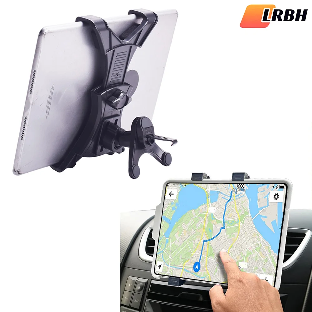 

Универсальный Автомобильный Держатель Для Планшета С Вентиляционным Отверстием, Совместимый С Планшетами 7-12 Дюймов, Например