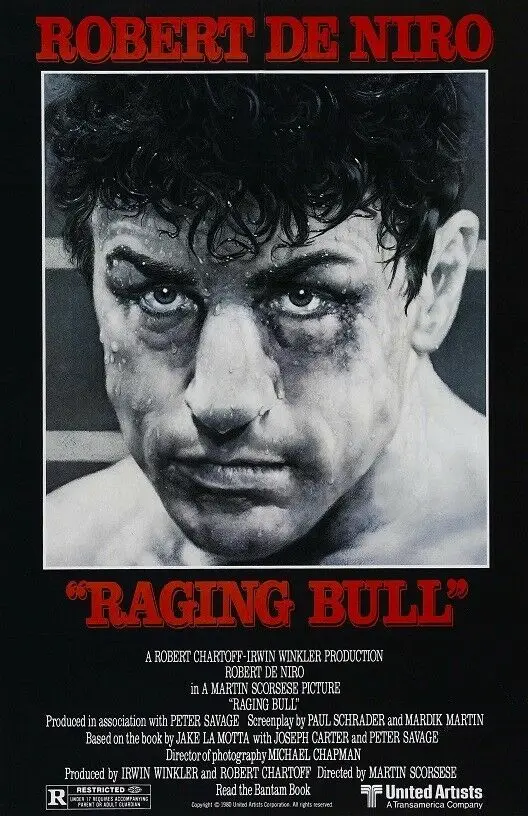 

Raging Bull Movie Art Film Print Silk Poster Home Wall Decor