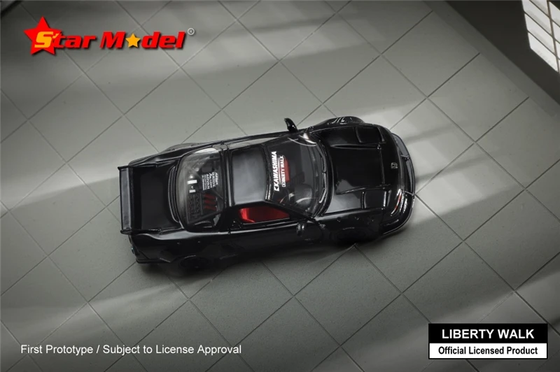 Дешево Звездная модель 1:64 Liberty Walk Honda NSX NA1 LBWK, литая модель автомобиля Продажа Звездная модель 1:64 Liberty Walk Honda NSX NA1 LBWK, литая модель автомобиля