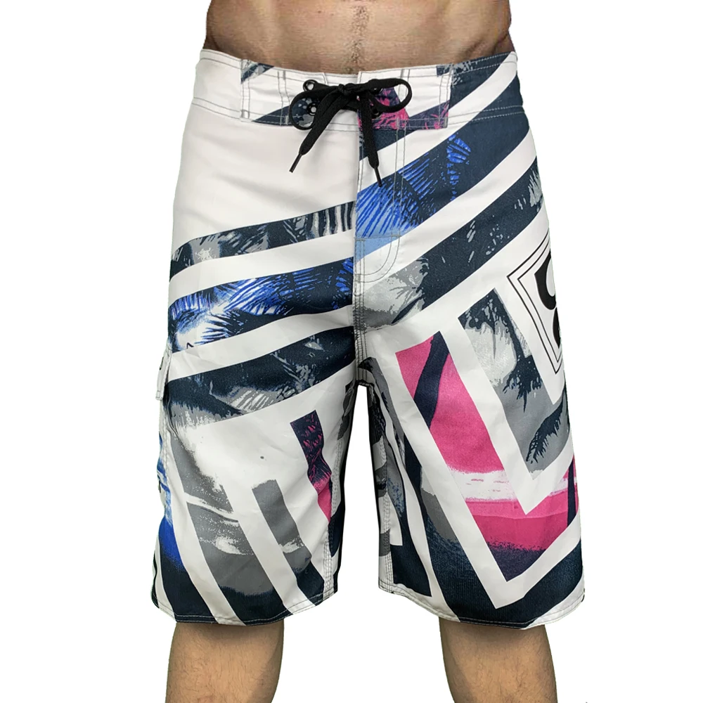 

boardshorts men brand Board Shorts Mens New bermuda masculina man Summer Pants Beach wear Quick dry print swiming swimsuit NEW